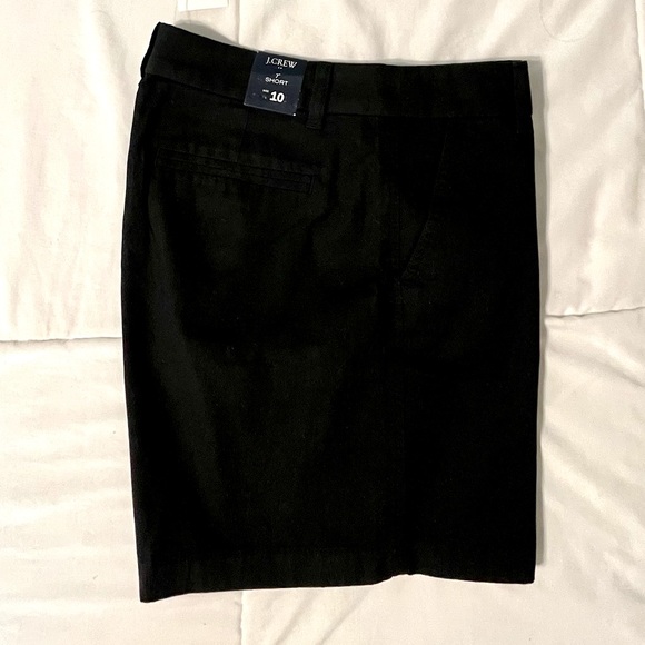 New J. Crew Factory Black Shorts Size 10 - Picture 5 of 5